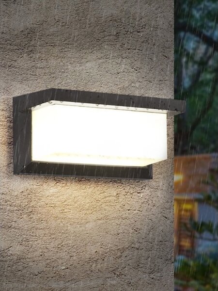 Applique a LED da esterno NEELY 1xE27/9W/230V 4000K IP54 antracite