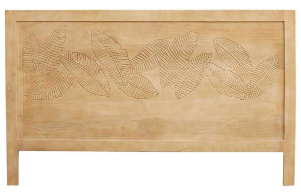 Testata letto in legno di mango inciso L165 cm VIBES