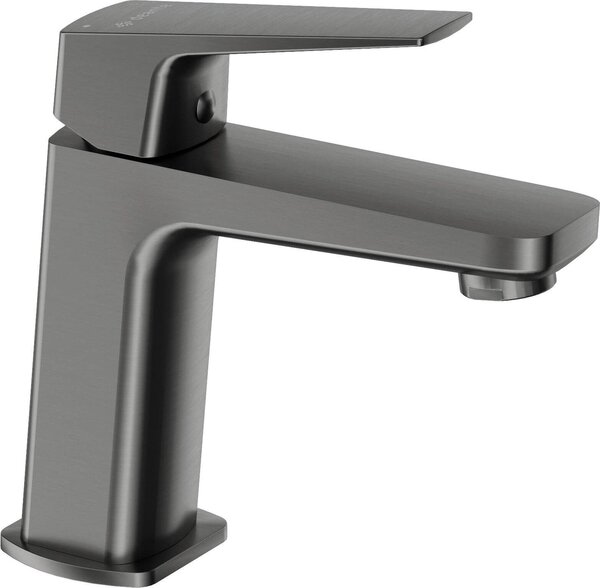 Miscelatore per lavabo verticale Deante titanio, ottone, ecologia, design
