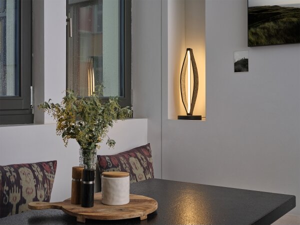 Osram - Lampada da tavolo LED DECOR FLAT LED/13W/230V grigia