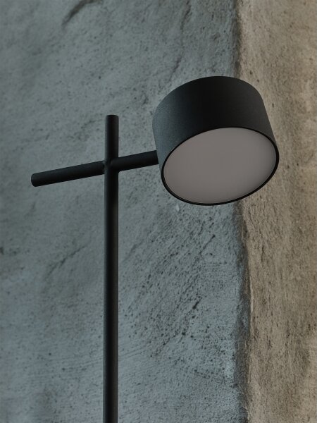 Osram - Lampada da terra LED dimmerabile DECOR KYOTO LED/12W/230V nera