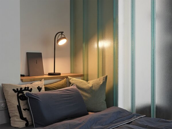 Osram - Lampada da tavolo LED DECOR PUCK LED/11W/230V nera
