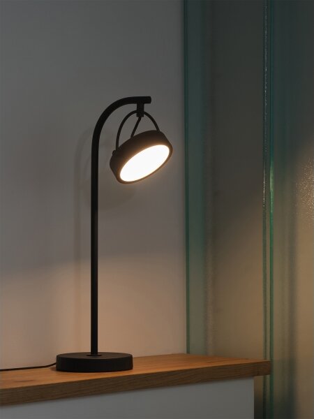 Osram - Lampada da tavolo LED DECOR PUCK LED/11W/230V nera