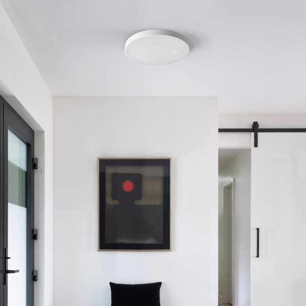 Brilagi - Apparecchio dimmerabile LED GLASS POOL DOUBLE LED/48W/230V 40 cm bianco + telecomando
