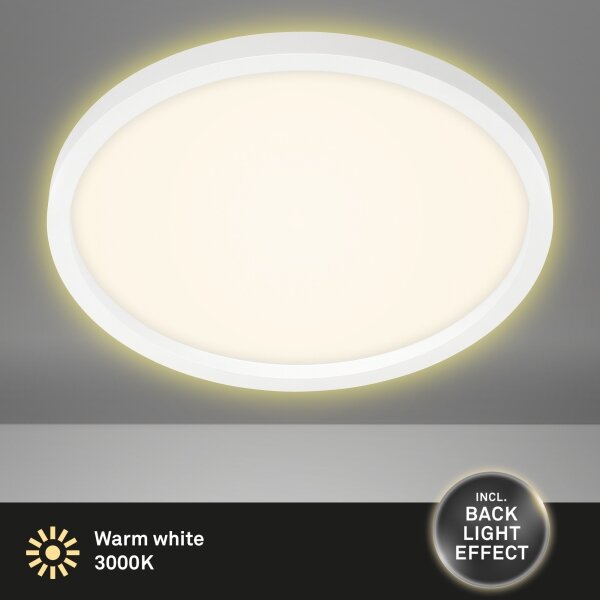 Briloner 7363-016 - Plafoniera LED CADRE LED/22W/230V d. 42,5 cm bianca
