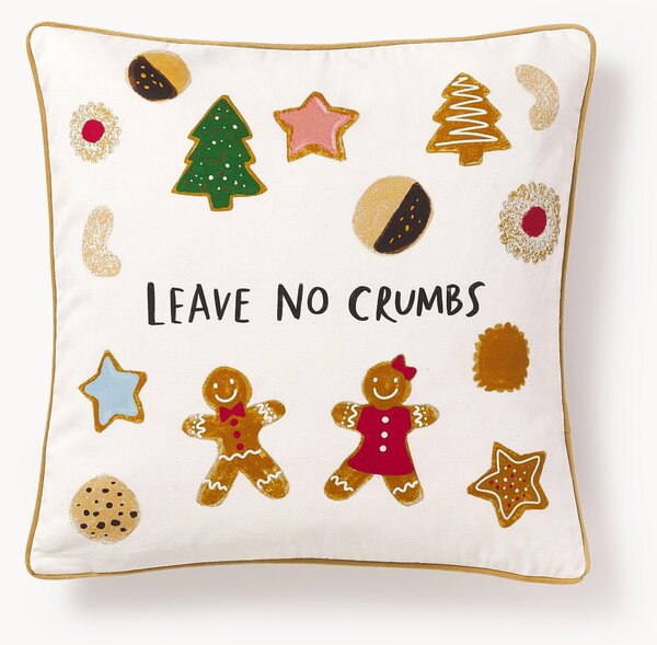 Copricuscino in cotone di design Cookies di Kera Till