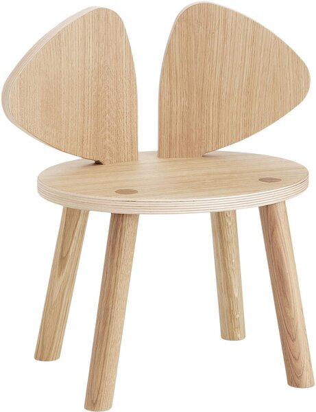 Sedia per bambini in legno Mouse