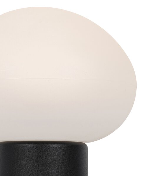 Set di 2 lampade da tavolo LED ricaricabili Fungo Nero - Louise