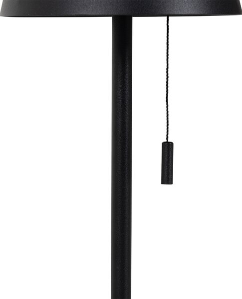 Set di 2 lampade da tavolo nere incl. LED ricaricabile e solare dimmerabile a 3 livelli - Ferre