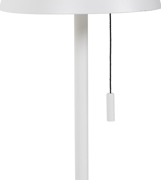Set di 2 lampade da tavolo bianche con LED a 3 livelli di dimmerazione ricaricabili e solari - Ferre