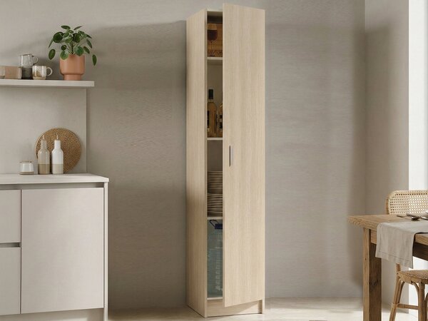 Armadio legno lavanderia 37x180h cm - Alexander