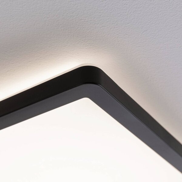 Paulmann Pannello LED Atria Shine, dimmerabile, Nero, Soggiorno / Sala da pranzo, Plastica, Moderno, Plafoniera LED