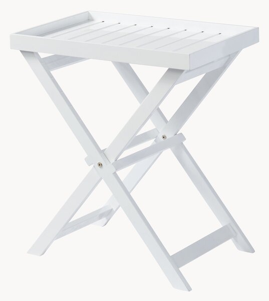 Tavolo da giardino pieghevole con vassoio rimovibile Glossy