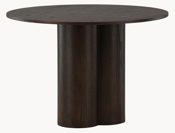 Tavolo rotondo effetto legno Olivia, Ø 110 cm