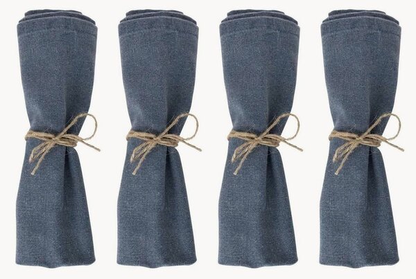 Set di 4 tovaglioli Wild Clematis