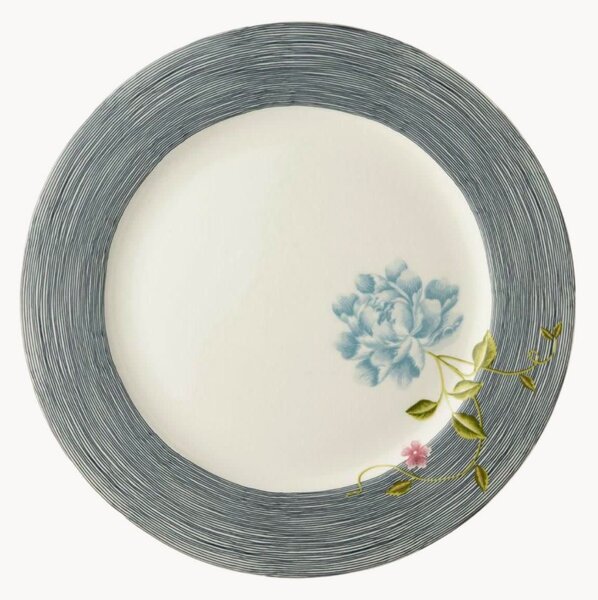 Set di 4 piatti piani Midnight