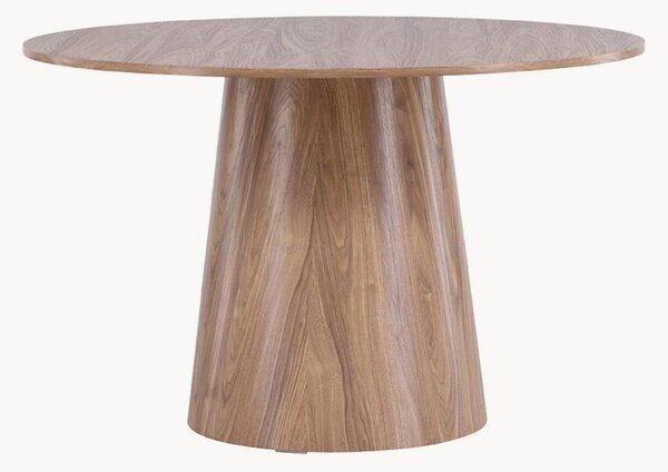 Tavolo rotondo effetto legno Lanzo, Ø 120 cm