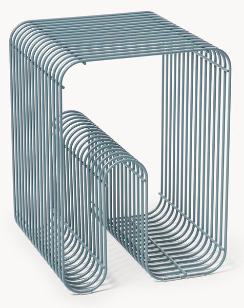 Sgabello in metallo Curva