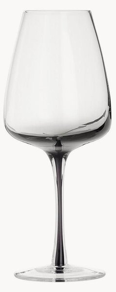 Bicchiere da vino bianco in vetro soffiato Smoke