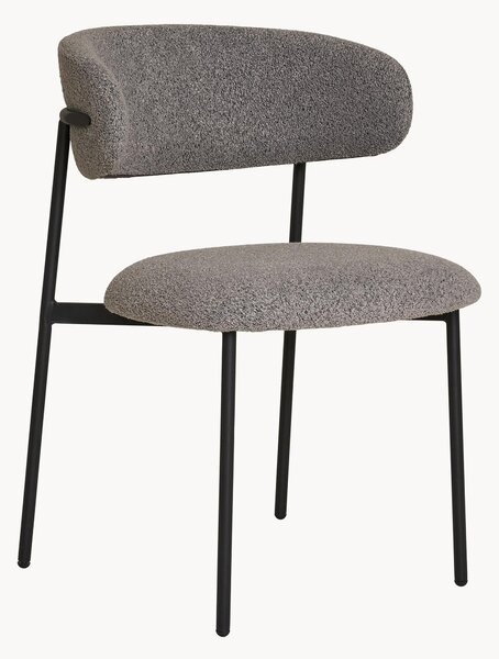 Set di 2 sedie da pranzo in bouclé Mira