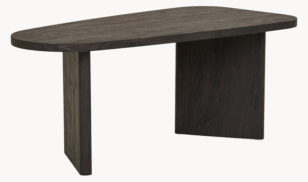 Tavolino da salotto dalla forma organica effetto legno Melo