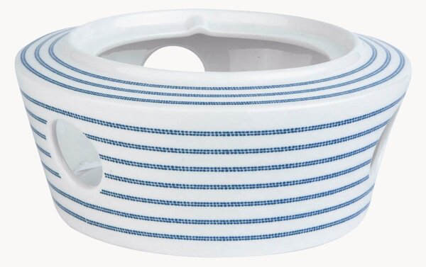 Portalumino in porcellana Candy Stripe