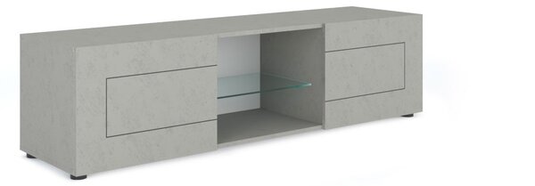 Mobile Tv 2 Ante Con Vano A Giorno 150x40x40 cm Elios Cashmere