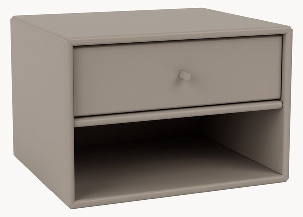 Comodino da parete con cassetto Dash
