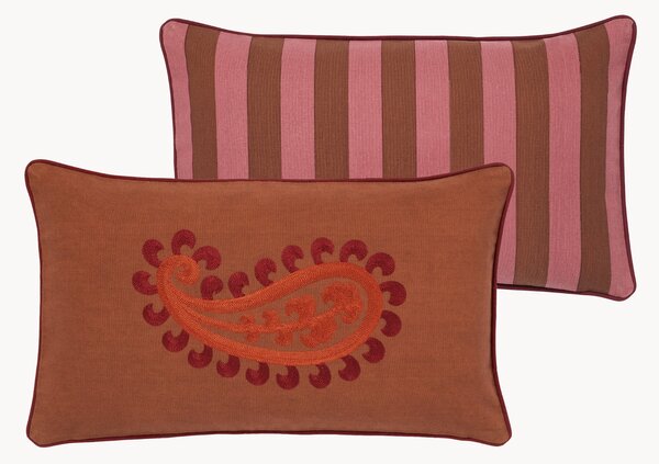 Cuscino reversibile fatto a mano Siena