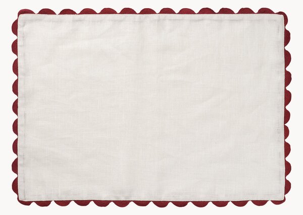 Tovaglietta americana in lino fatta a mano Willow