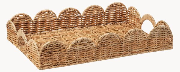 Vassoio decorativo in rattan fatto a mano Classic