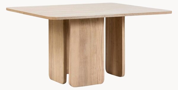 Tavolo da pranzo con gambe in legno di caucciù Arq