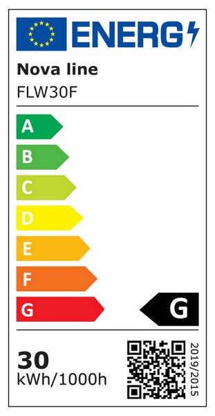 Faro proiettore Led 30W Bianco da esterno IP65 Bianco freddo 6500K Novaline