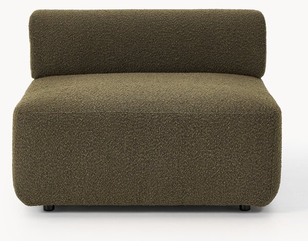 Modulo centrale in bouclé Anton