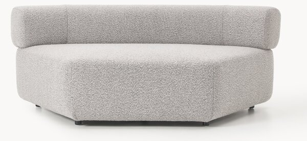 Modulo angolare curvo in bouclé Anton