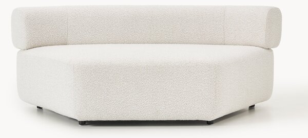Modulo angolare curvo in bouclé Anton