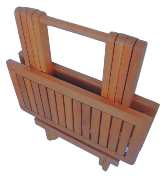 Tavolino da giardino in acacia massiccia 50x50 cm Cleveland – Garden Pleasure
