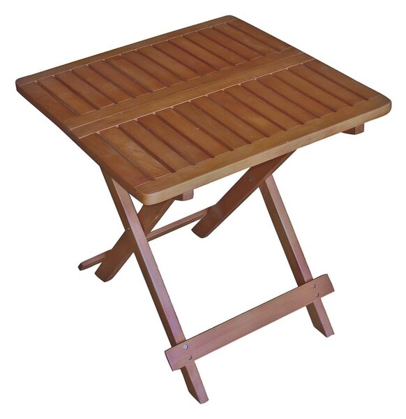 Tavolino da giardino in acacia massiccia 50x50 cm Cleveland – Garden Pleasure