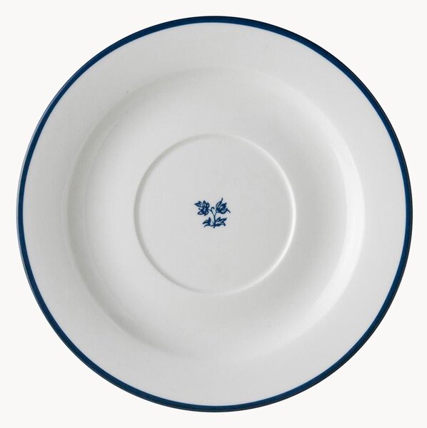 Set di 4 piattini in porcellana Blueprint