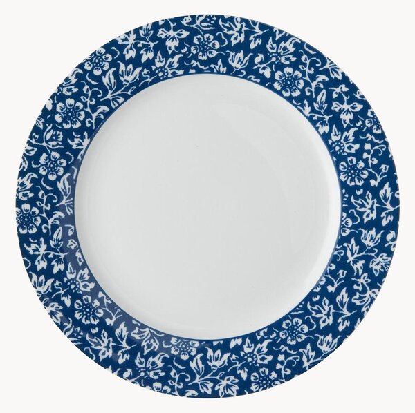 Set di 4 piatti da colazione in porcellana Sweet Alyssum