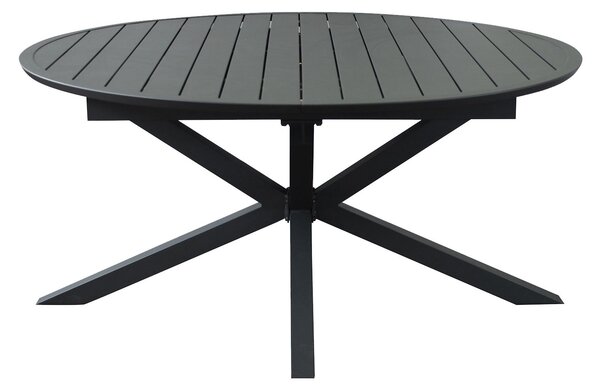 ARTORIUS - tavolo rotondo da giardino in alluminio allungabile 150/200 x 150