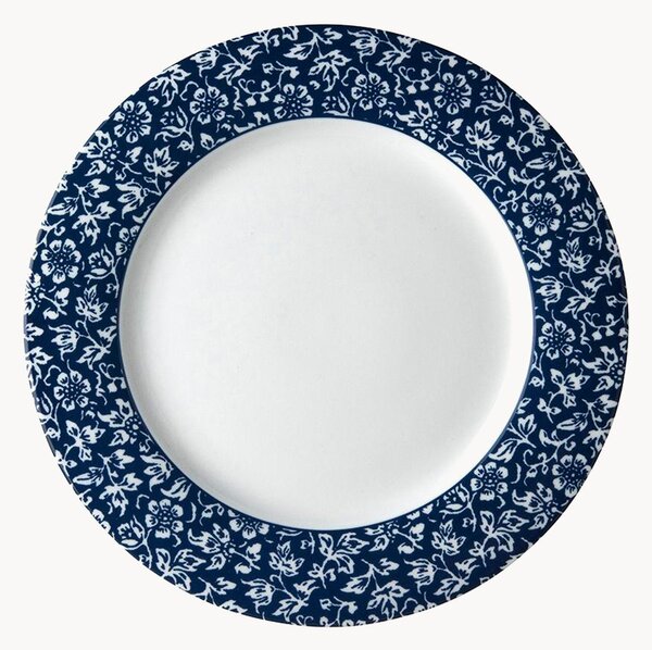 Set di 4 piatti da colazione in porcellana Sweet Alyssum