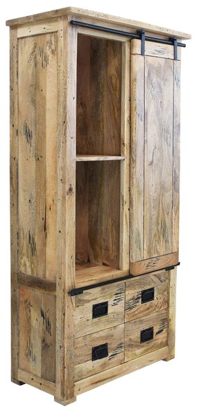 BEILY - credenza legno di mango quattro cassetti