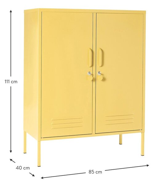 Credenza alta in metallo The Midi