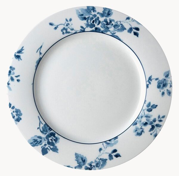 Set di 4 piatti da colazione in porcellana China Rose