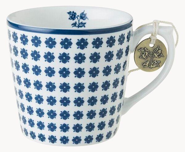 Set di 4 tazze in porcellana Humble Daisy