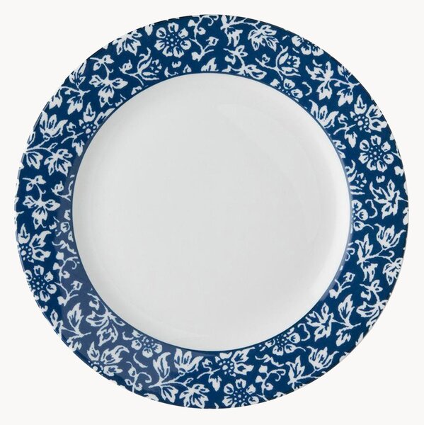Set di 4 piatti da dessert in porcellana Sweet Alyssum