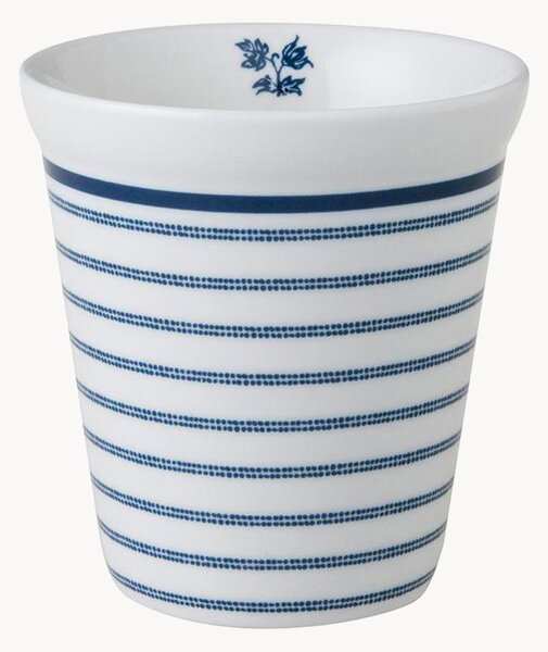 Set di 4 tazze in porcellana Candy Stripe
