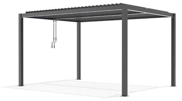 NIMBUS - pergola bioclimatica in alluminio 3x4