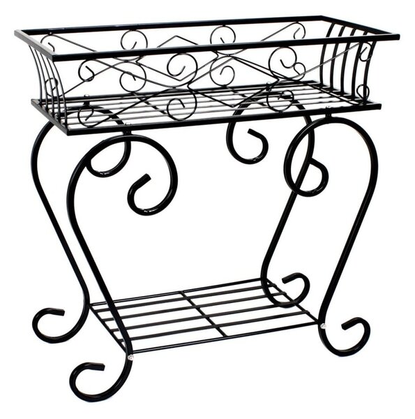 Supporto per fiori in acciaio (altezza totale 58 cm) – Garden Pleasure